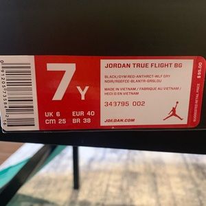 Jordan true flight sneakers